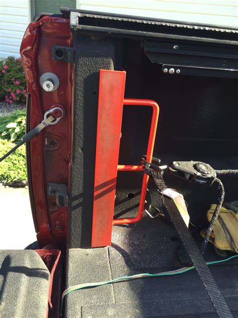 metal brackets in pickup truck|4 Ways To Add  Tie Down Points To The Truck Bed.